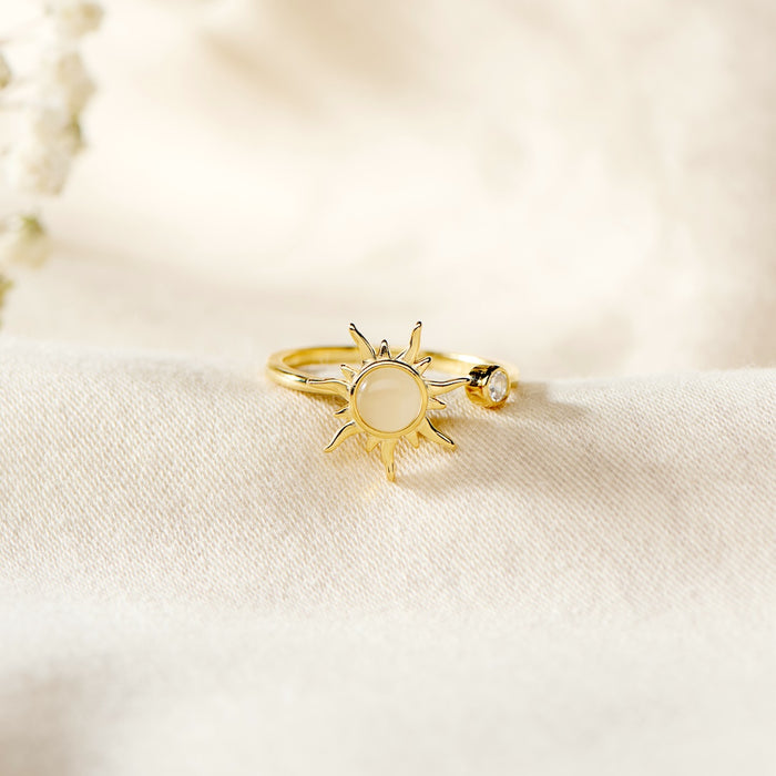 Anello per mia figlia Antistress Sole