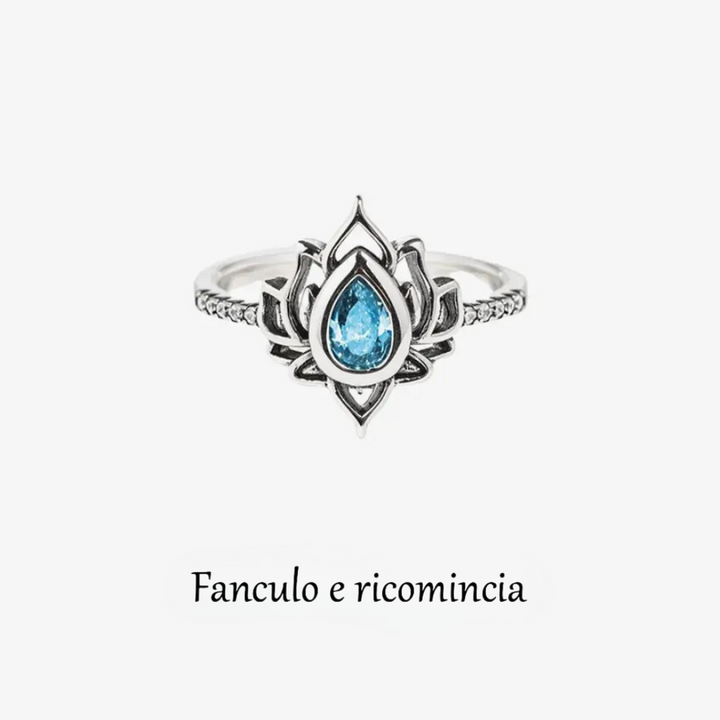 Anello Loto "Fanculo e Ricomincia"